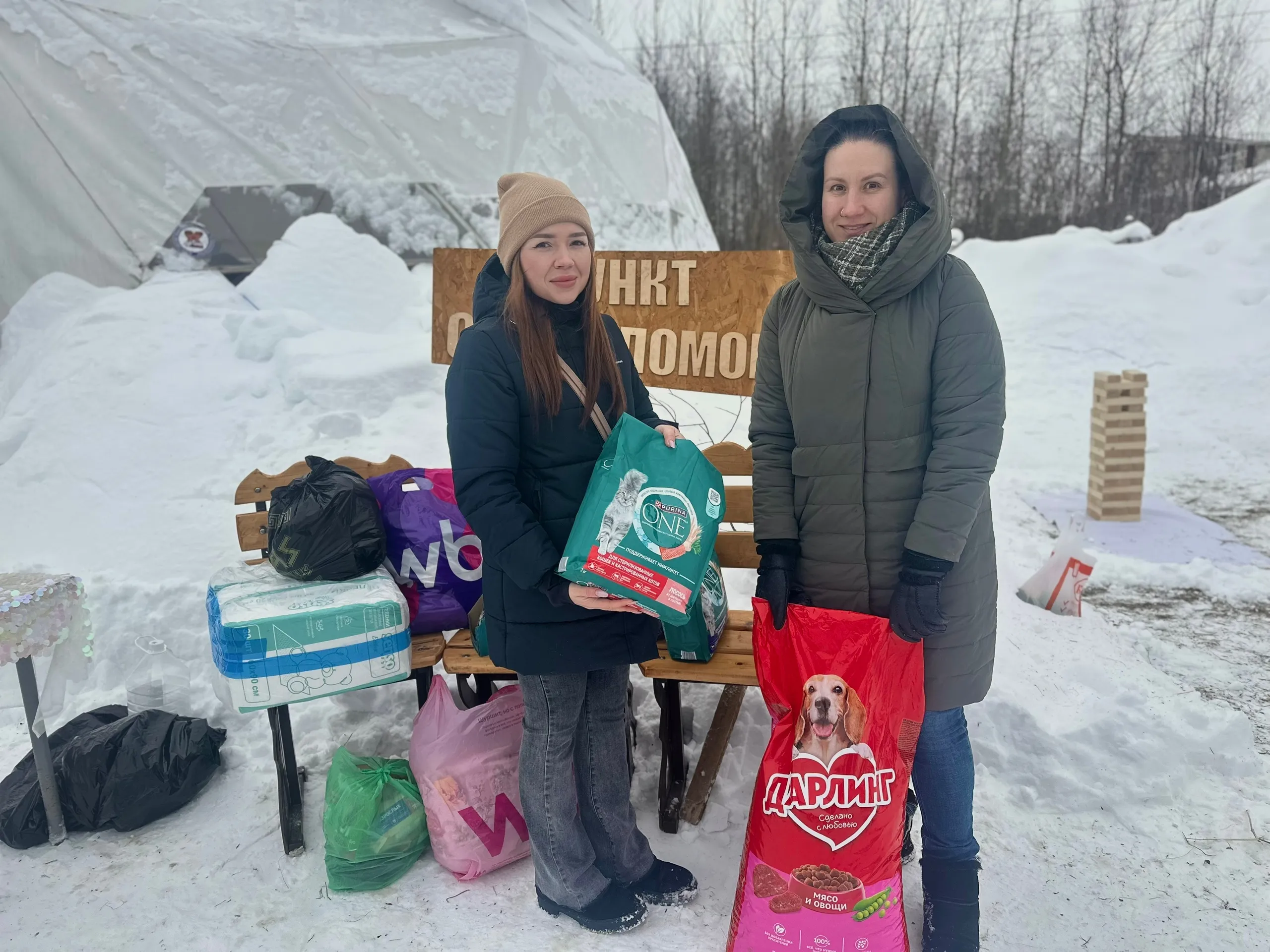 СЕГОДНЯ «ПТИЧКА» ПОБЫВАЛА НА БЛАГОТВОРИТЕЛЬНОМ ЗООФЕСТИВАЛЕ «ЗАСНЕЖЕННЫЙ НОС»